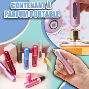 Le Flacon de Parfum rechargeable est parfait pour vos déplacements. Il est conçu pour empêcher le parfum de s'évaporer. Avec cet accessoire chic, votre parfum reste en sécurité et conserve toujours son odeur originale.